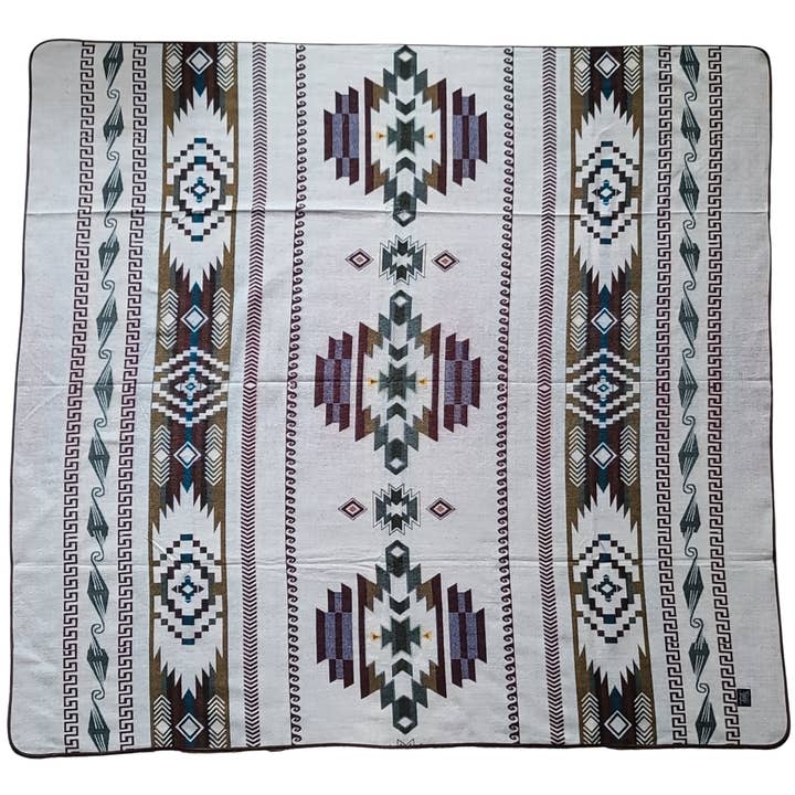 Wylde Brigade - Wholesale Throw Blanket - Cayambe Aztec Reversible Blanket14