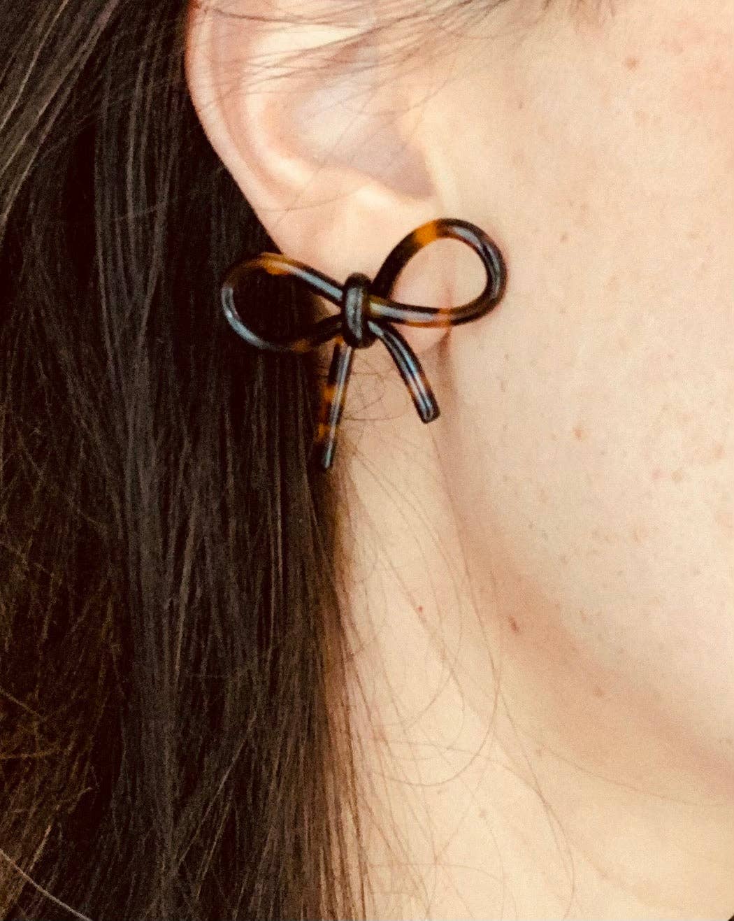 Lottie and Lucy - Wholesale Stud/Post Earrings - Tiny bow earrings6