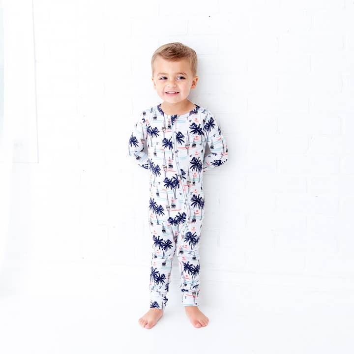 Sunset Sails Convertible Footie for wholesale by Dreamiere