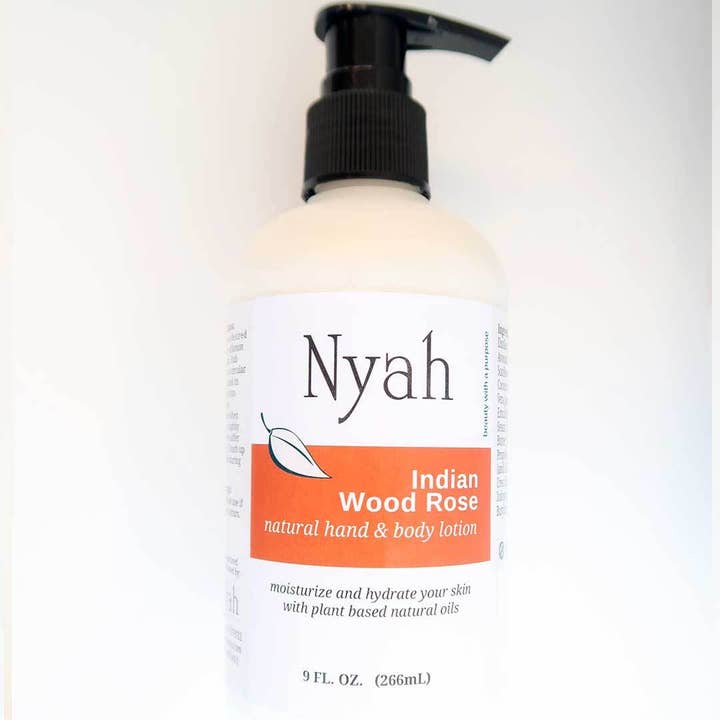 Indianwood Rose Hand och Body Lotion för wholesale av Nyah Beauty