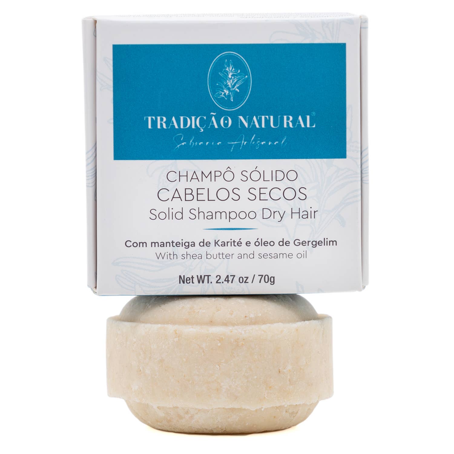 Tradição Natural - Wholesale Shampoo Puck/Solid Shampoo - Dry Hair Solid Shampoo - Handmade - 70 g5