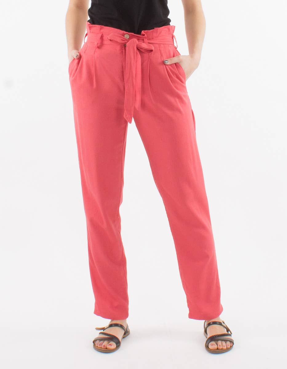 Coline – Engroshandel Bukser - Dame – Coline bukser til kvinder med T-plissering6