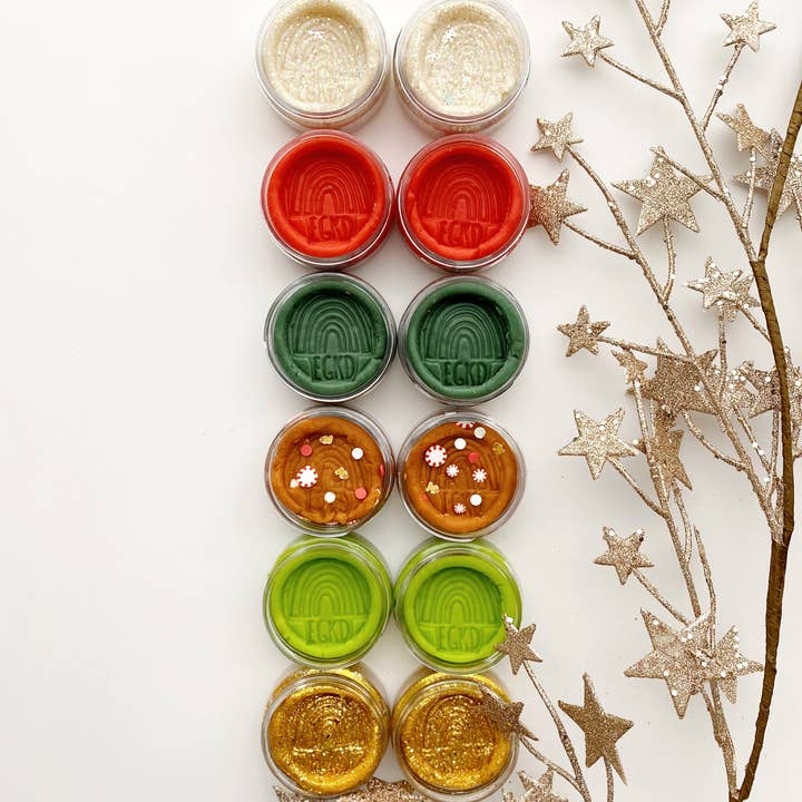 Holiday Mini KidDough Rainbow and other Purchase Wholesale brown playdough. Free Returns & Net 60 Terms on Faire trending on Faire.