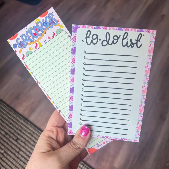 Enchantment Creative, LLC - Wholesale Notepad - Floral To-Do List Notepad1