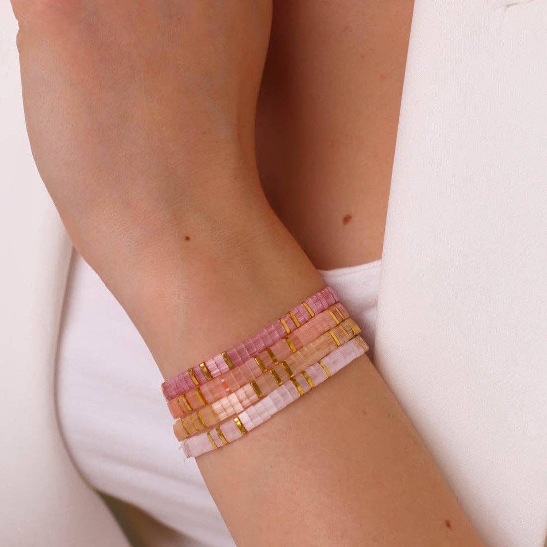 Koss Design - Vente Parures de bijoux - Parure Sophie - Bracelets de perles3