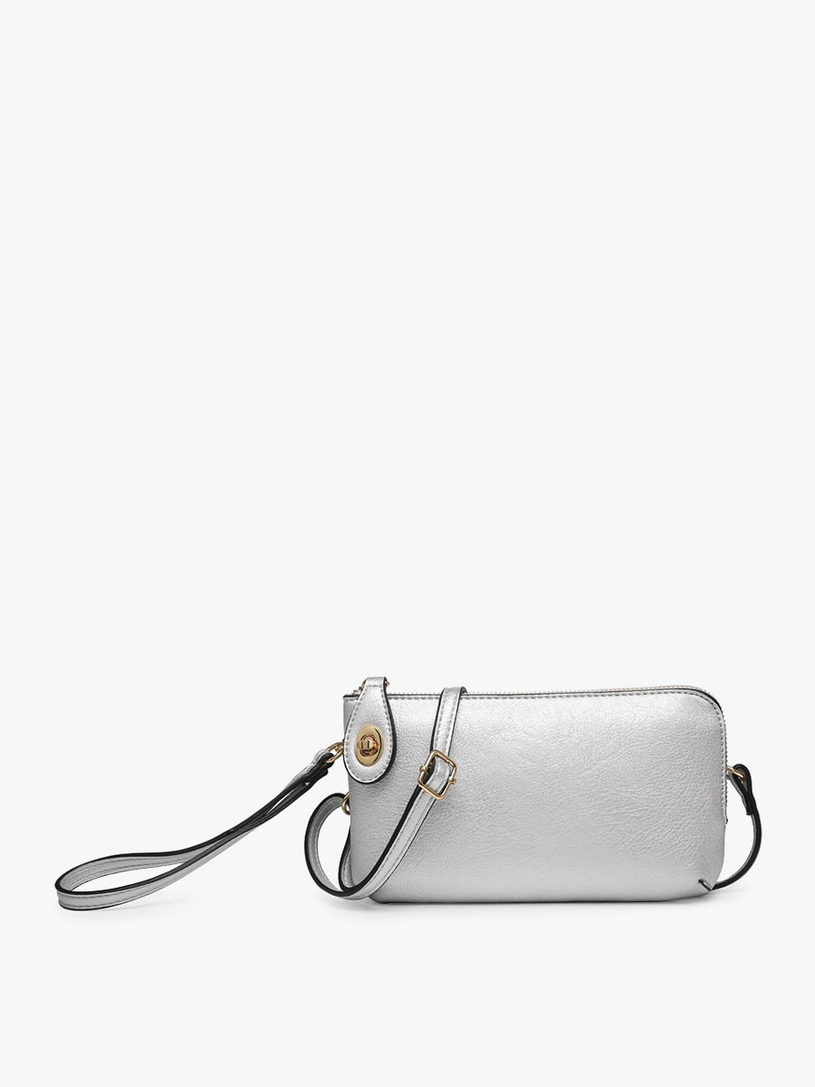 Jen & Co. – bolsa tiracolo - Mulher por atacado – M1818 Kendall Crossbody/pulseira com fecho de torção4