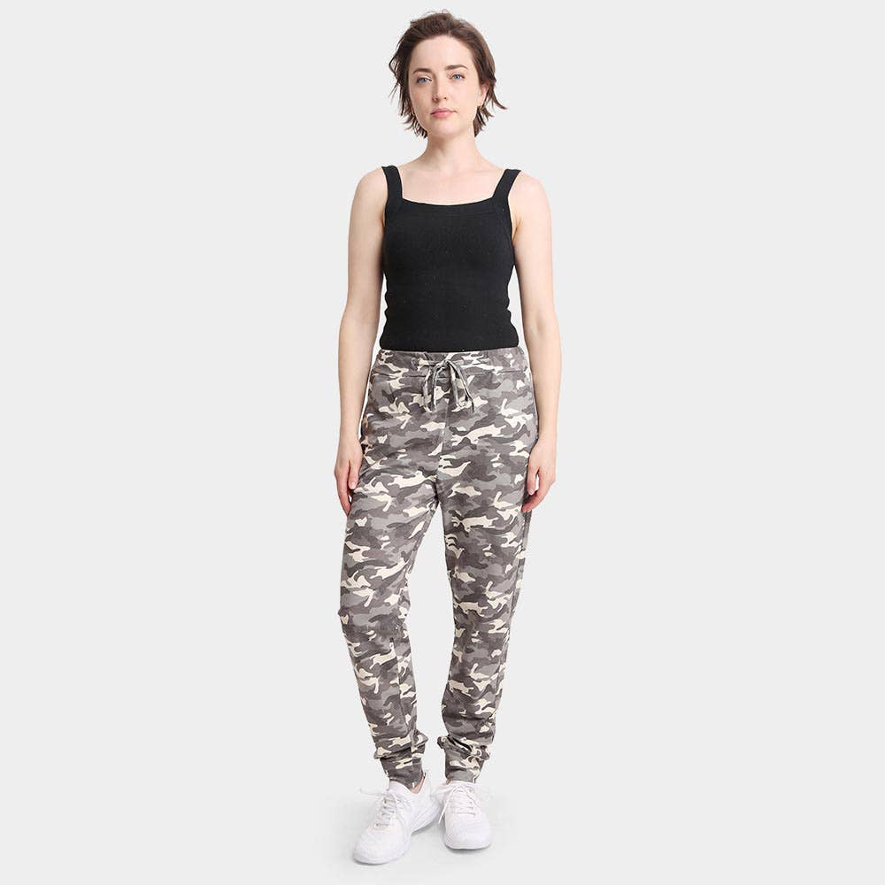 Sensibling Corp. - Wholesale Lounge Sweatpants/Joggers - Women's - Camouflage Patterned Loungewear Pants6