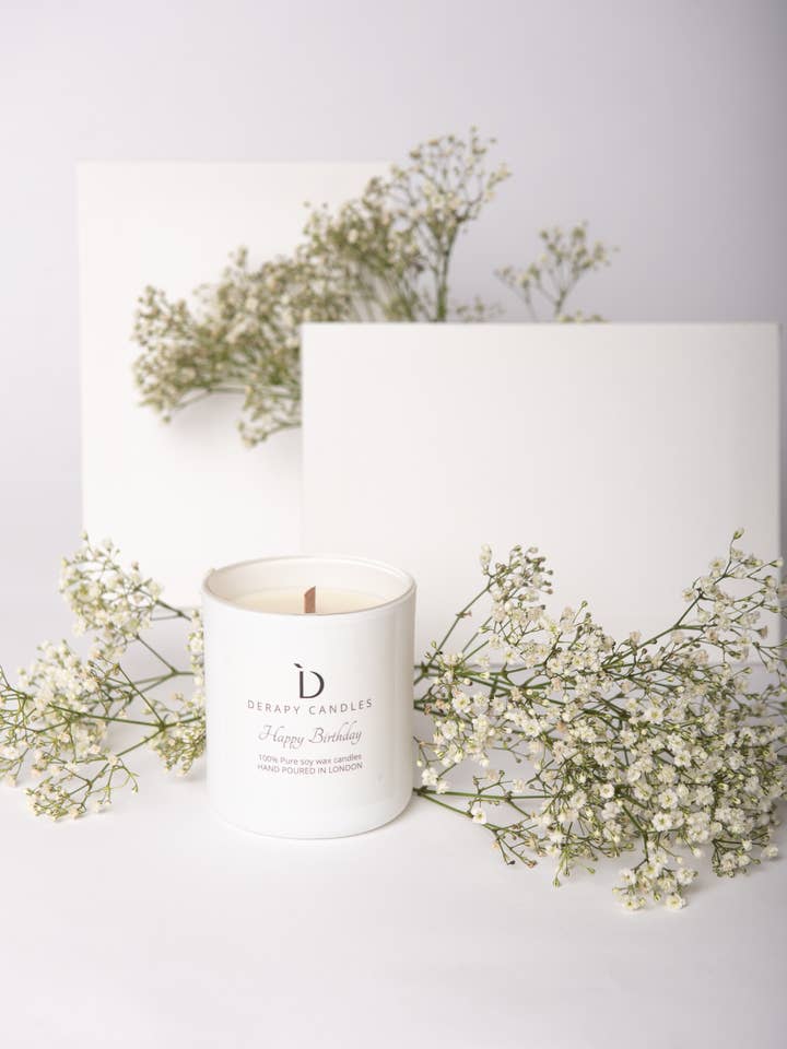 Fødselsdag Cake Wick Duftlys for engroshandel hos Derapy