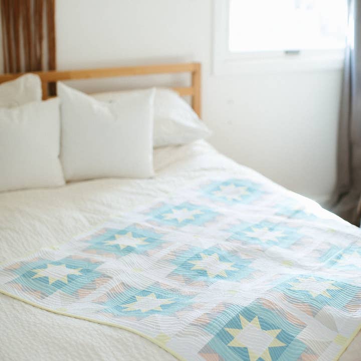 Then Came June - Wholesale Craft Sewing Kit - Nova Star Quilt Pattern - Printed8