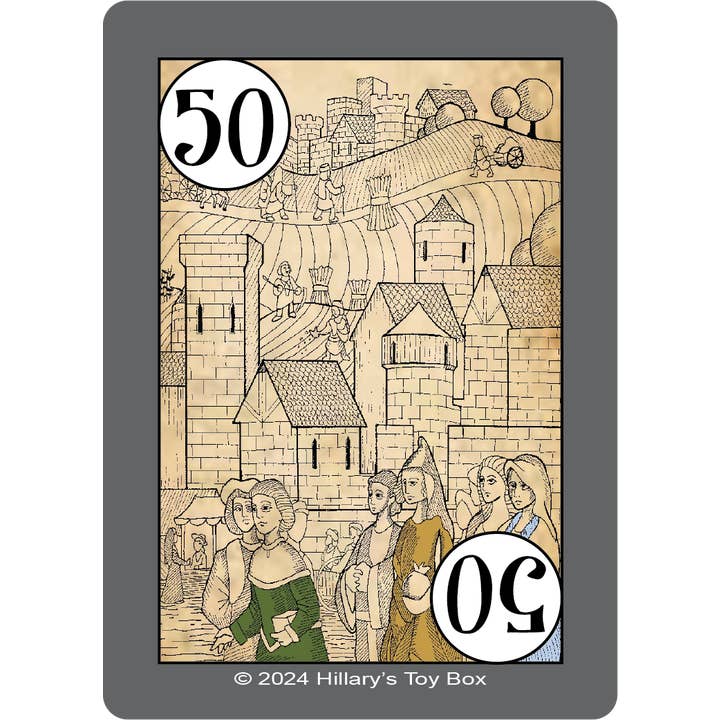 Hillary's Toy Box LLC - Wholesale Card Game - Of Popes & Plagues - Population Deck Expansion5