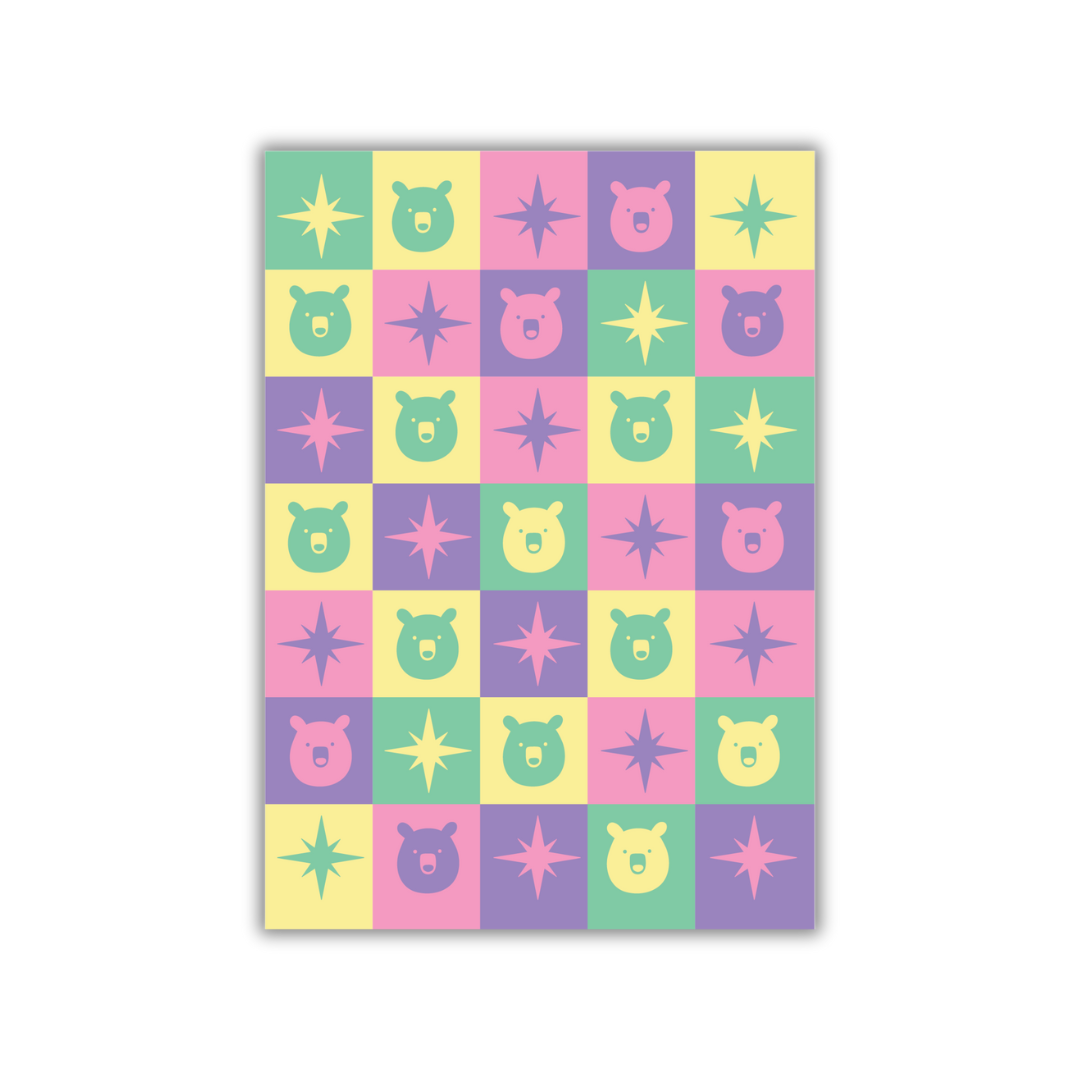 Four Bears Sticker Club - Wholesale Sticker - Kids & Baby - A6 Sticker Release Book1