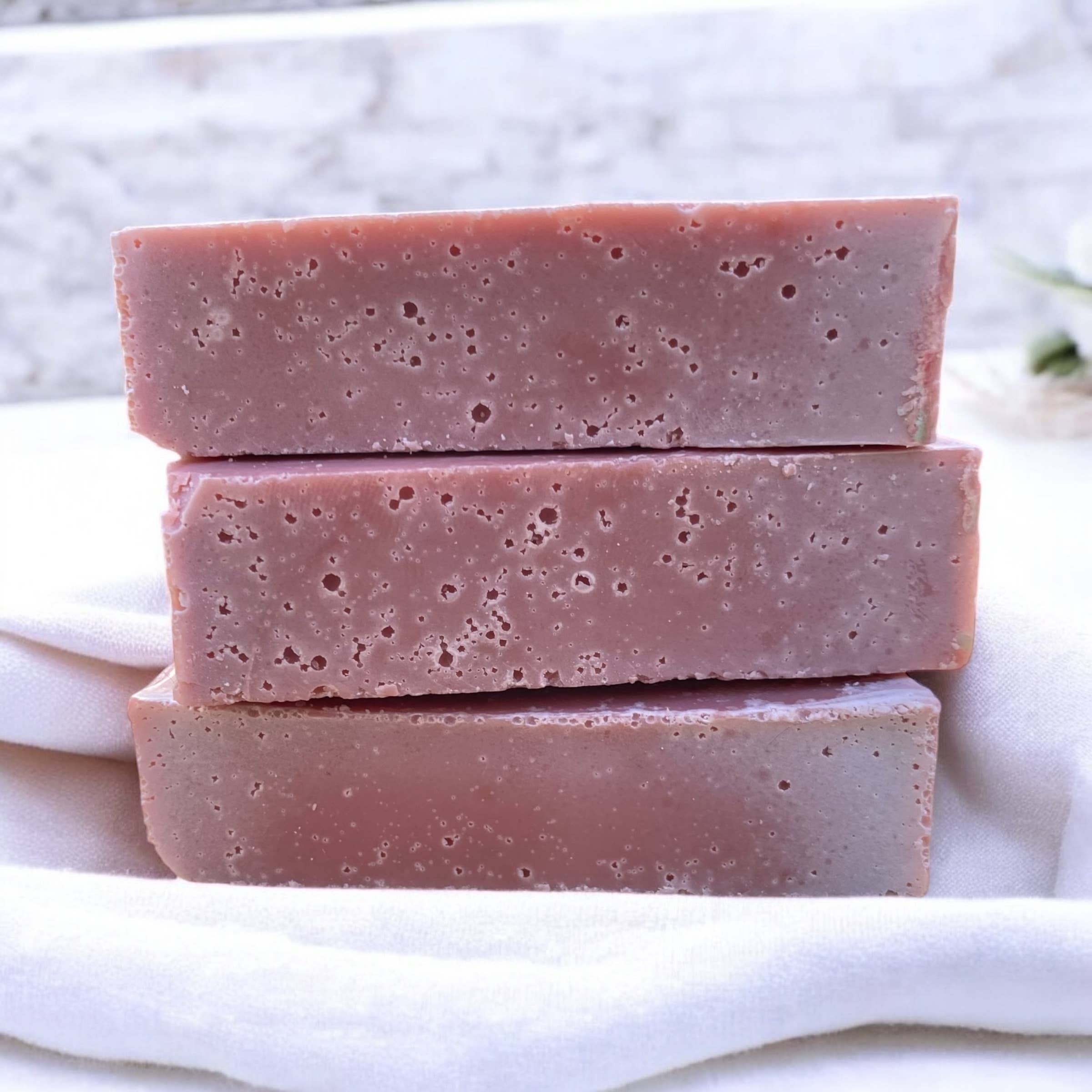 Nature's Love Product - Wholesale Bar Soap - Pink Kaolin Clay Soap 1
