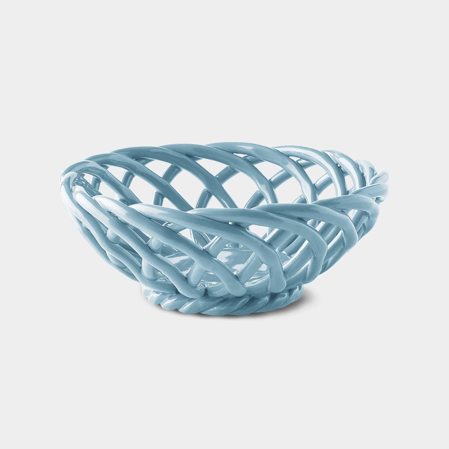 54 Celsius - Wholesale Basket - OCTAEVO Sicilia Ceramic Basket - Small Fruit Basket5