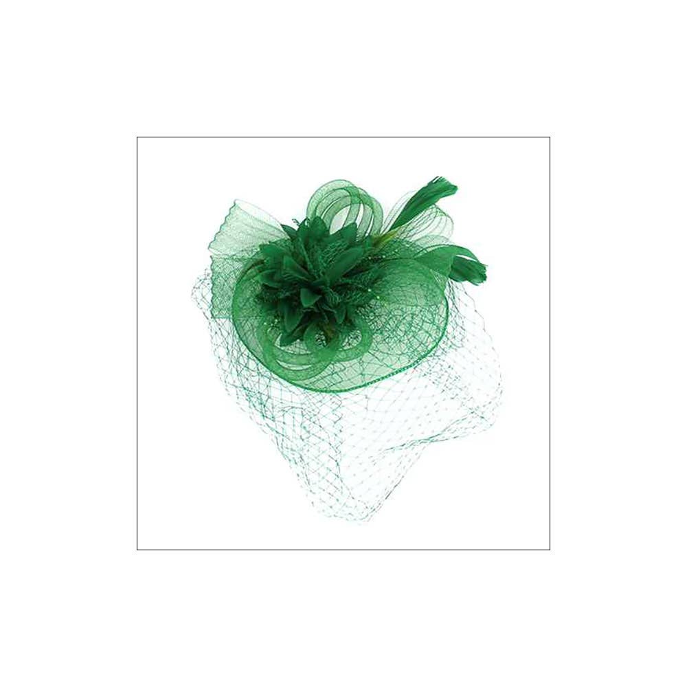 Sensibling Corp. - Wholesale Fascinator Hat - Women's - Bow Flower Feather Mesh Fascinator / Headband18