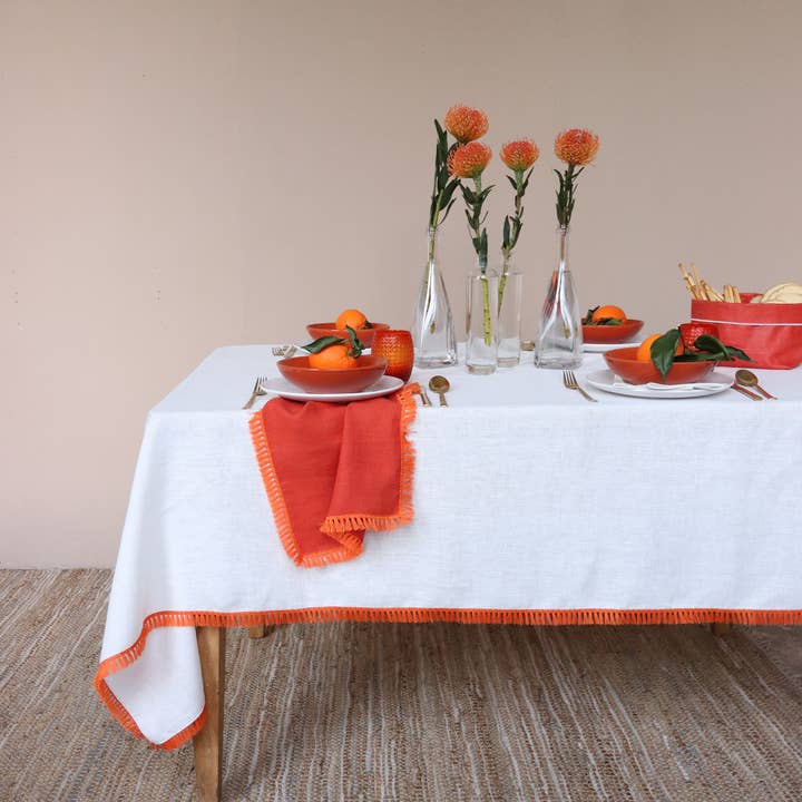 Giardino Segreto - Wholesale Tablecloth - NAPPE pure linen tablecloth4