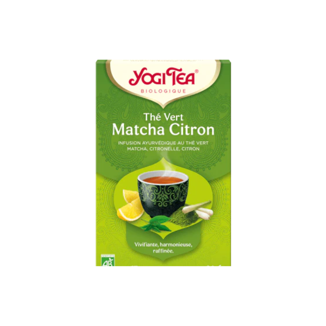 Ecohesens - Vendita all'ingrosso Tisane salutari e depurative - Tè verde Matcha al limone - Yogi Tea0