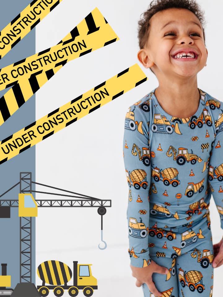 Bird & Bean® - Wholesale Sleepwear Set - Kids - Kids Bamboo Pajamas - Bamboo Fall Clothing- Worksite1