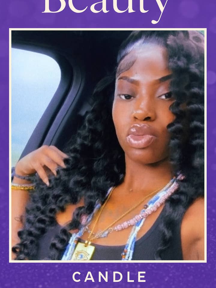 Bougie Beauté Inoubliable pour la vente par Readings by Judie Team