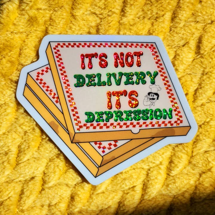 Luxe Trauma - Wholesale Sticker - Funny Depression sticker3