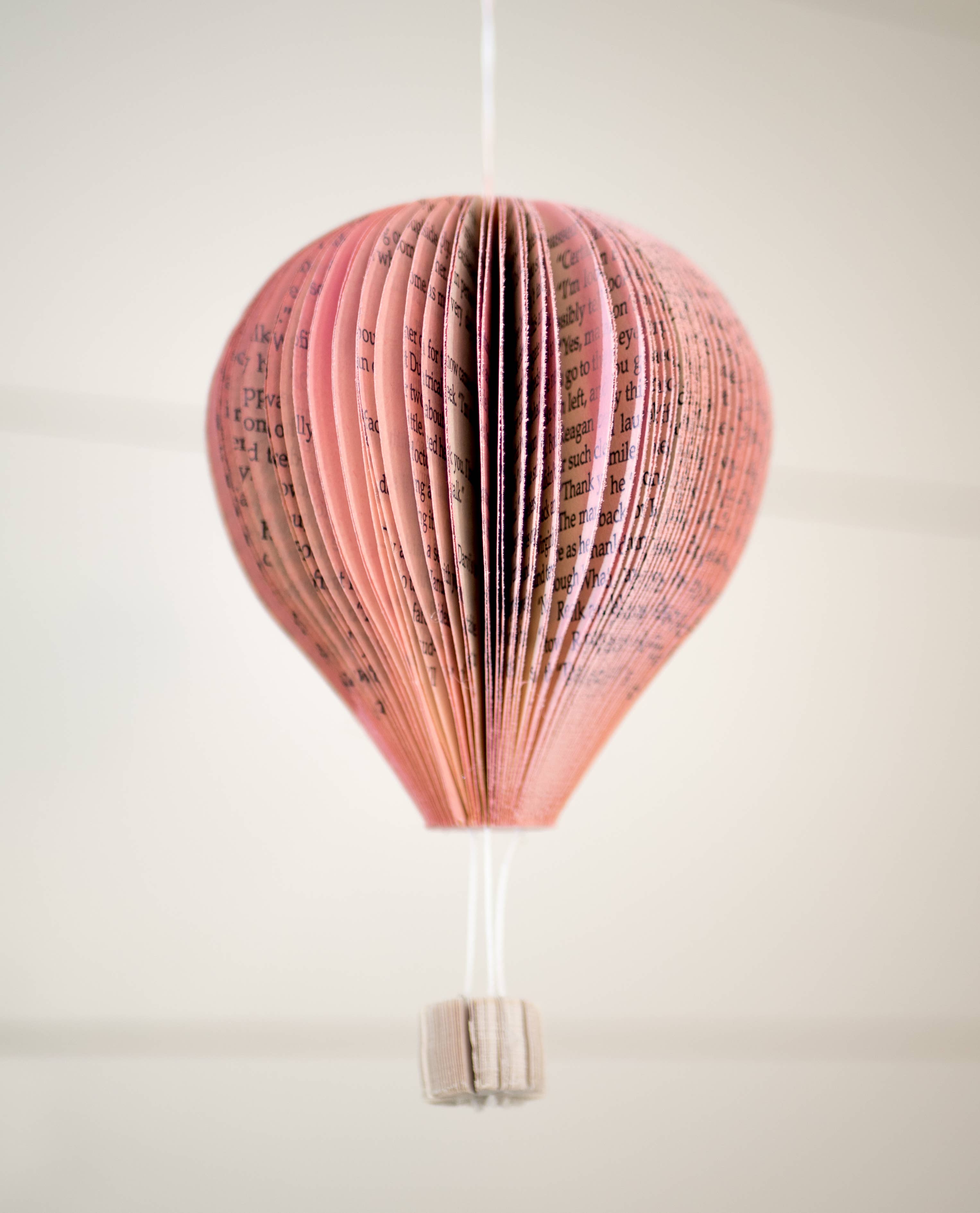 Root To Vine - Vente Décalcomanie – décorations de fête - Décor de livre en forme de montgolfière - Décoration de fête thème aventure0