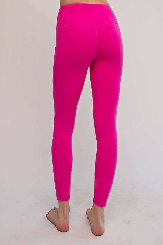 Sunday Morning - Wholesale Athletic/Lounge Leggings - Women's - P326237 HIGH WAIST YOGA PANTS WITH SIDE POCKETS17
