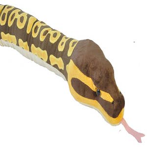 Qamra the Queen Cobra, 102 Inch Long Big Snake Stuffed Animal Python Plush