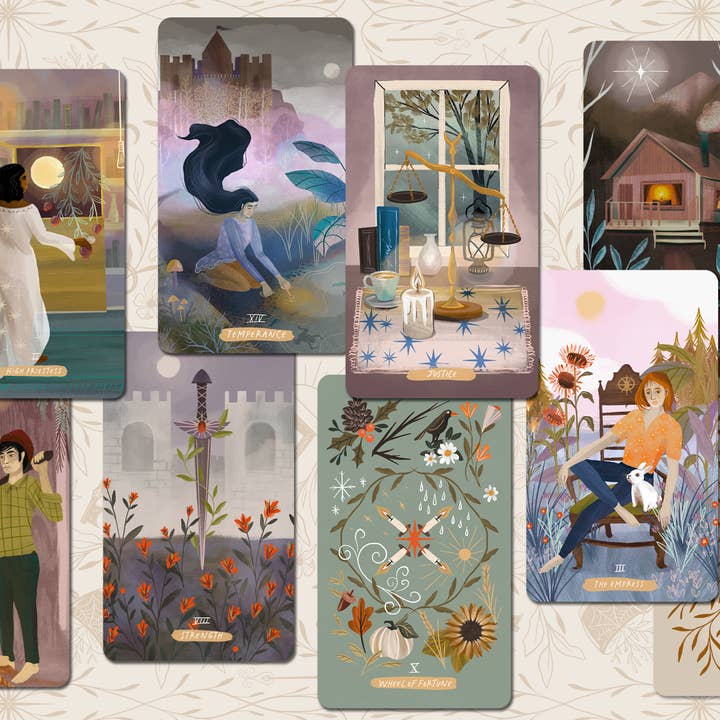 Lantern Print Co. - Wholesale Tarot Cards - The Lighted Window Tarot Deck - SECOND EDITION6