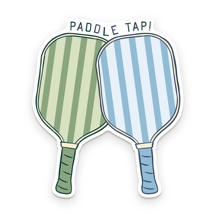 Paddle Tap Sticker for wholesale by Ruff House Print Shop