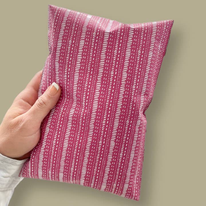 Midwest Mailers - Wholesale Envelopes - 7x10 Poly Mailers Biodegradable d2w Matte Raspberry