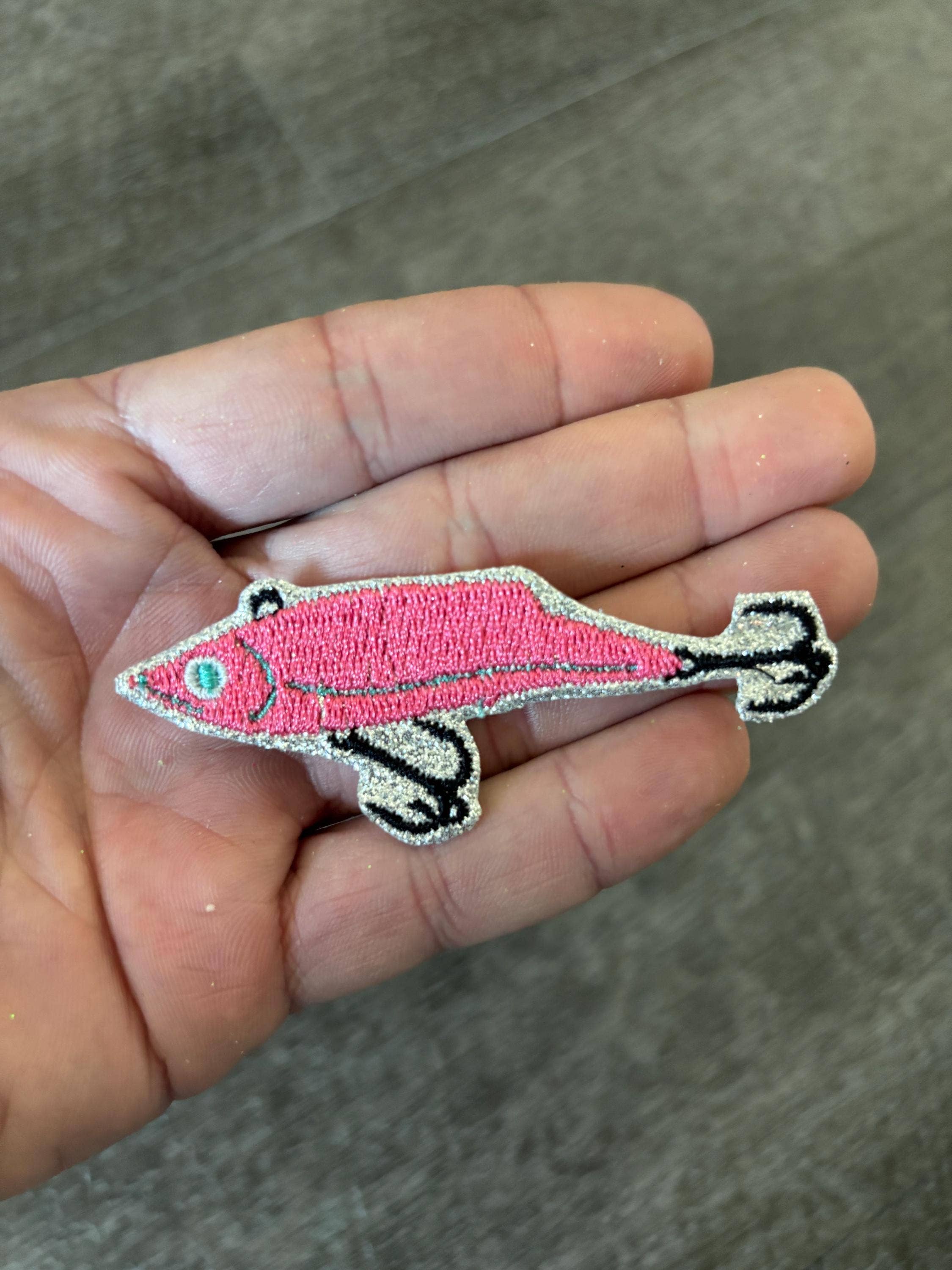 Eric Hill Designs, LLC - Wholesale Patch - Fishing Pole, Lures, Bass, Rod & Trucker Hat Iron-On Patches3