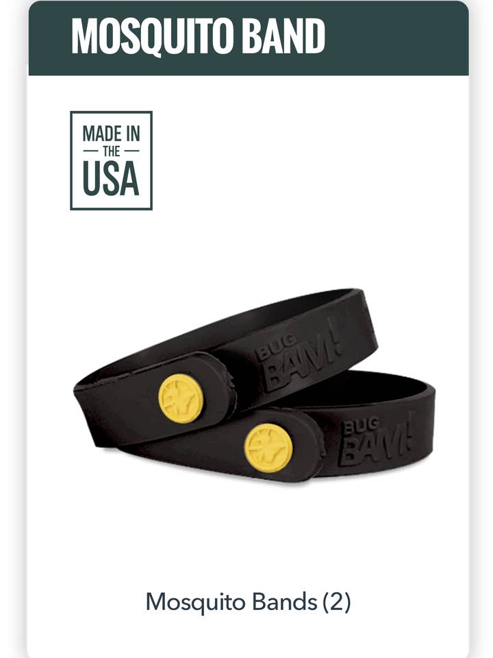 Original Mosquito Band® (2PK) for wholesale by Bug Bam!