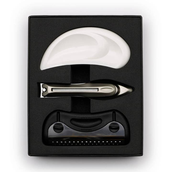 Seki Edge - Wholesale Nailcare Set - 3-piece pedicure set (approved for aircraft) G-31110