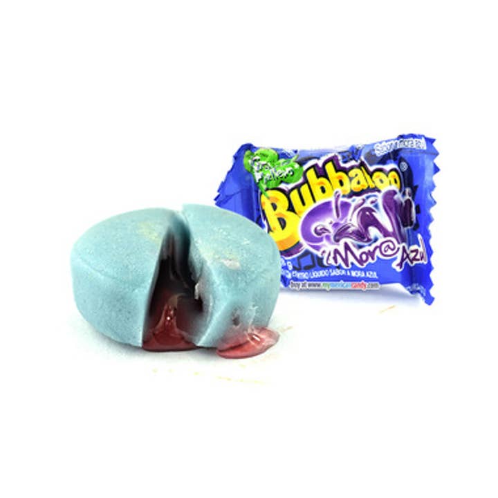 Global Bite Co - Wholesale Chewing Gum - Bubbaloo Gum Blueberry 47pcs (Mexico)