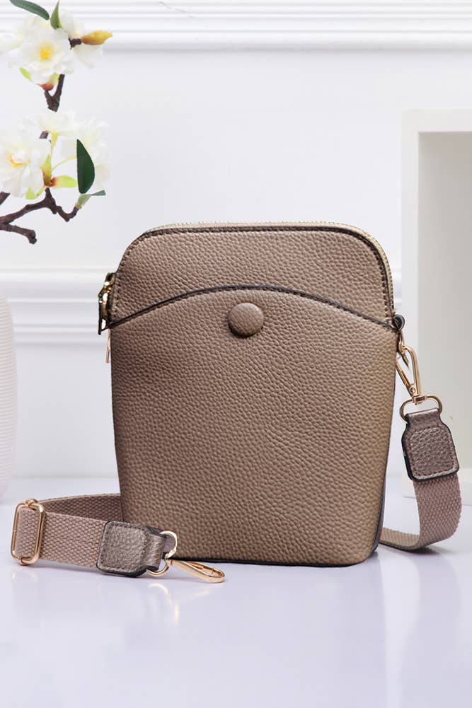 Hana – Engroshandel Crossbodytaske - Dame – Solid PU Mini Crossbody taske4