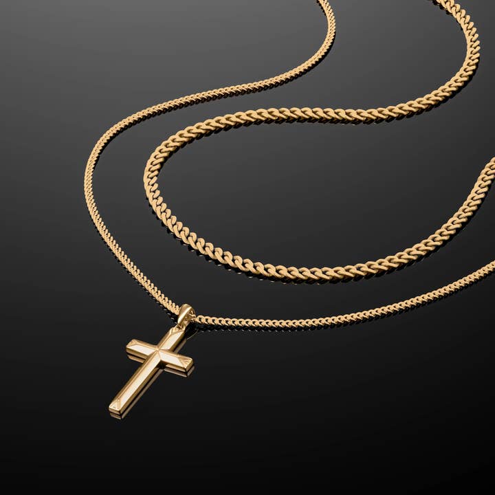 Vincero - Wholesale Pendant/Charm Necklace - Cross Pendant - 14K Gold6