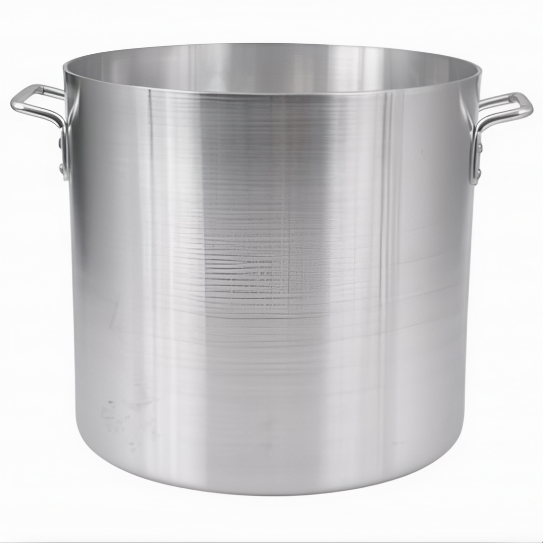 EcoQuality - Wholesale Kookpot - Kookpan, 8 Qt. tot 120 Qt. 4,0 mm Standaard Zwaar Aluminium zonder Deksel5
