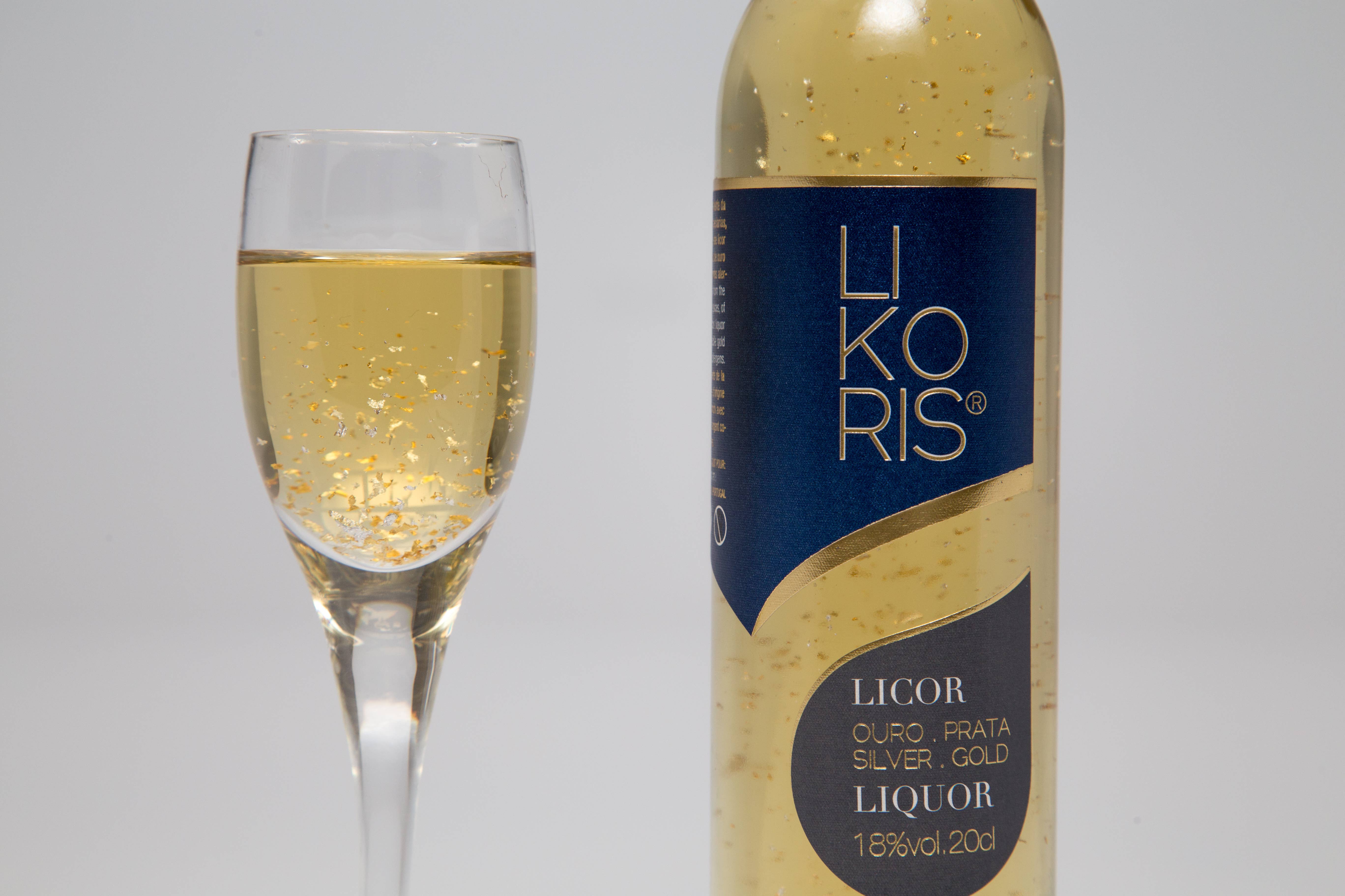 LIKORIS - Wholesale Liqueur - Likoris® Liquor with Gold and Silver 20 CL4