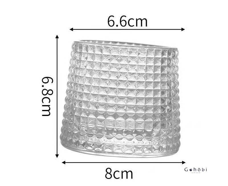 Gohobi （We cover U.S. import duties） – wholesale Cocktail/liquor glass – Gohobi Handmade Rotating Glass Tumbler –  Glass for Bar & Home14