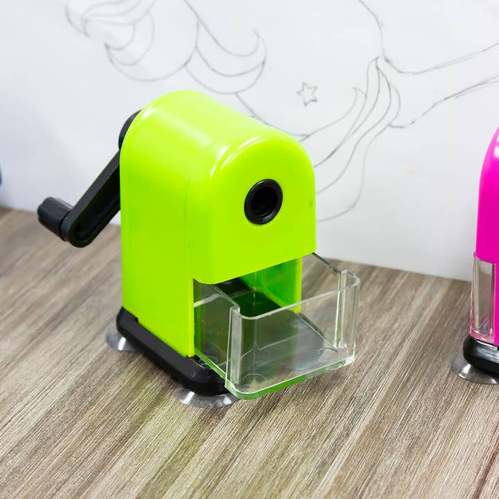 Luna Office Supply - Everyday Essential - Wholesale Pencil Sharpener - Desktop Sharpener with Suction Cup Base3