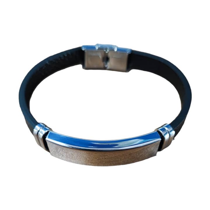 STAR WAY, S.L. - Wholesale Bangle Bracelet - Customizable leatherette laser bracelet0