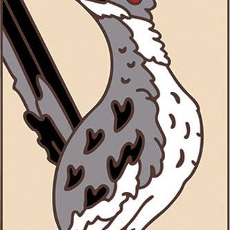 Roadrunner with Southwest Border 3x6 Tile (3035) for wholesale by Earthtones Tile