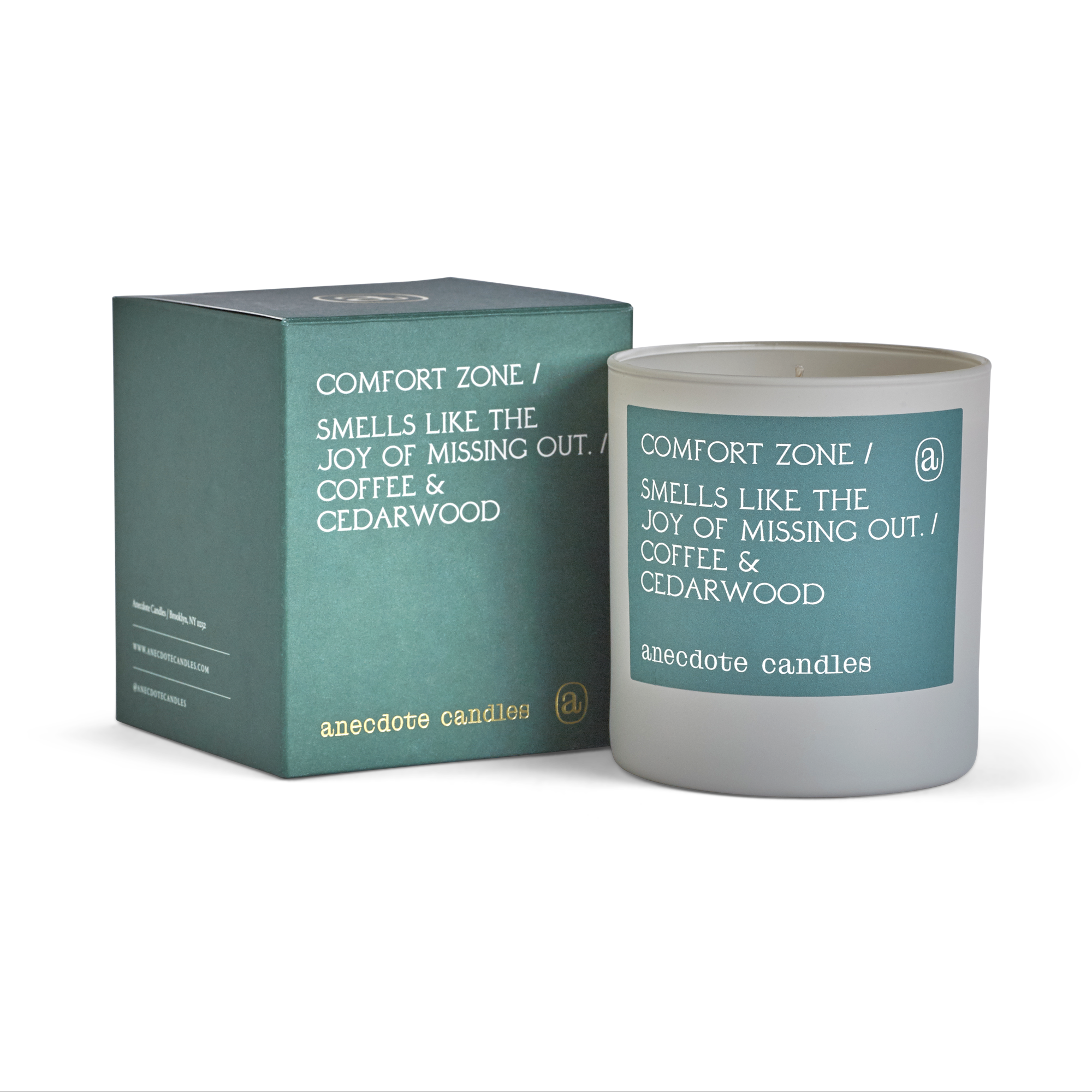 Anecdote Candles - Wholesale Jar/Filled Candle - Comfort Zone (Coffee & Cedarwood) Candle6