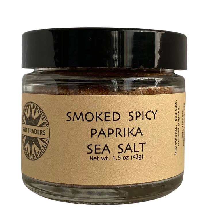 Spanish Smoked Spicy Paprika Salt for wholesale by Salt Traders