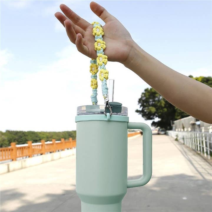 FurDecoration – wholesale Drink huggers & koozies – Hand-Woven Thickened Silicone Cup Holder11