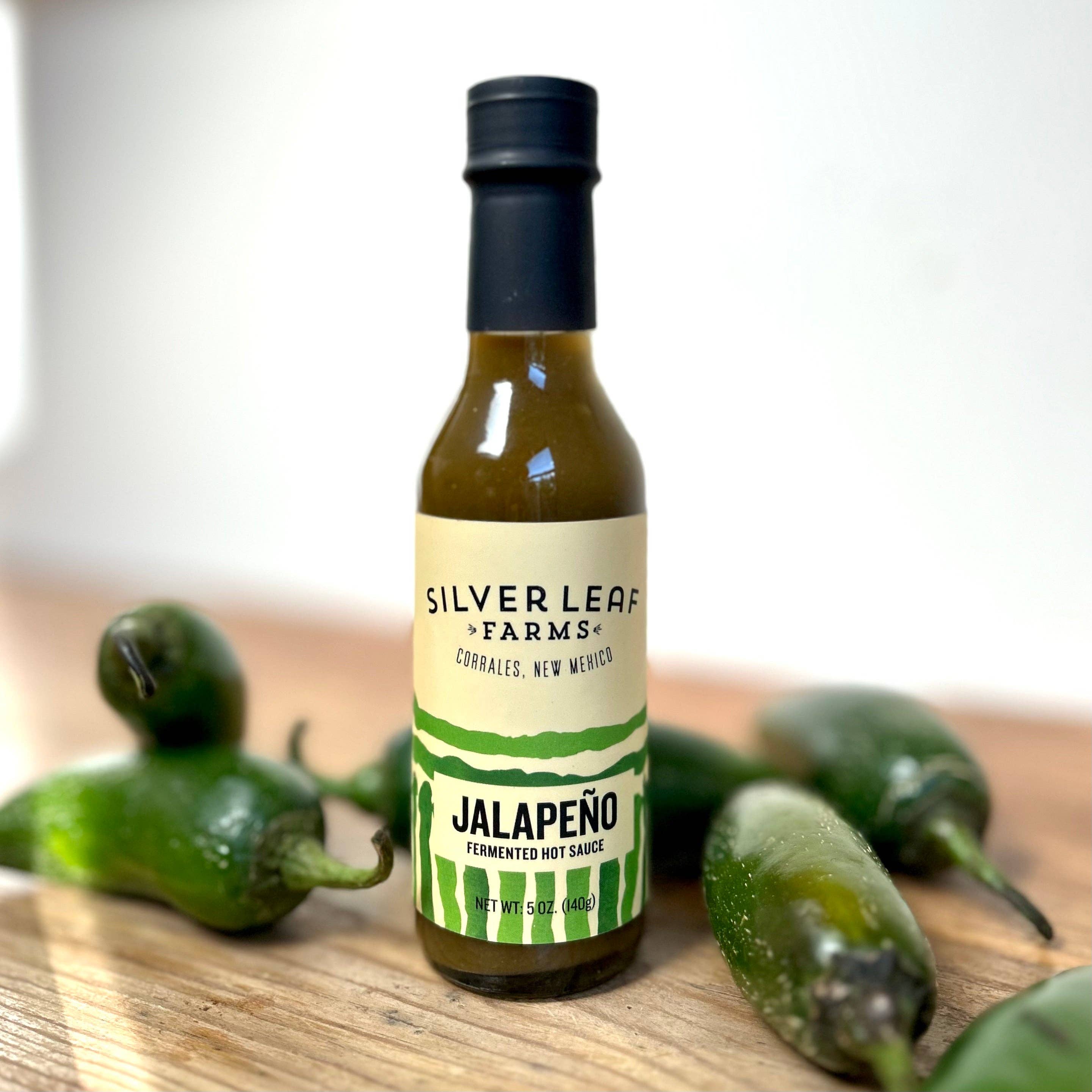 Jalapeño Fermented Hot Sauce for wholesale by Silver Leaf Farms