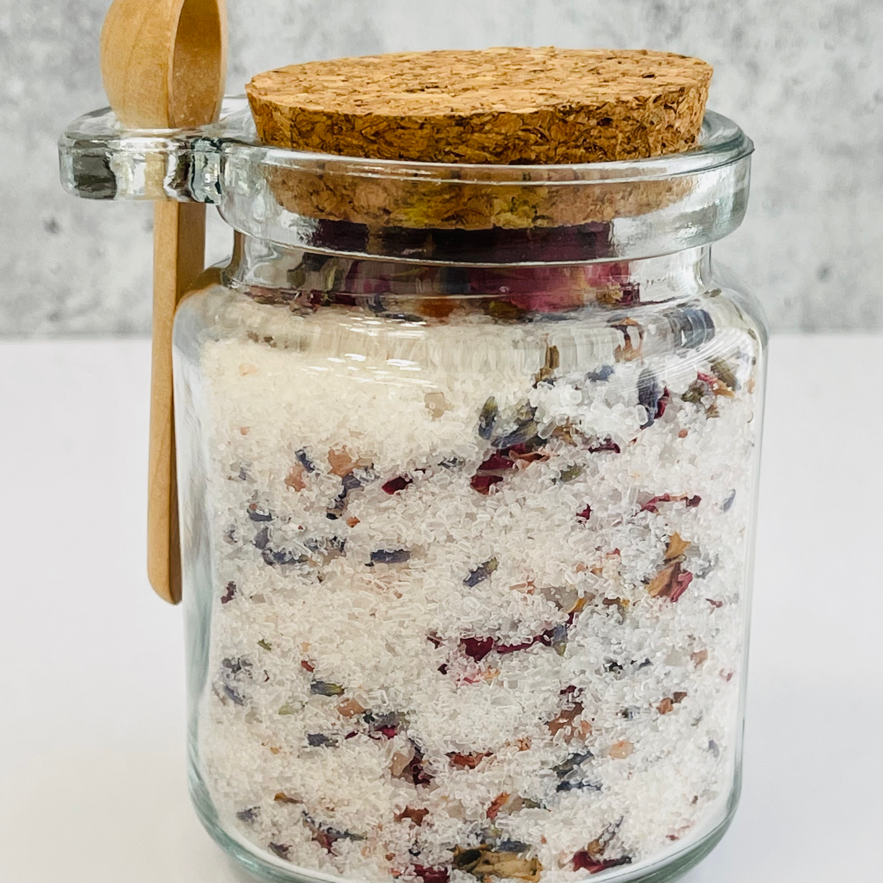 KustumKandy – wholesale Bath salts – Bath Salt Lavender + Rose1