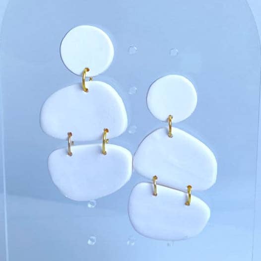 Brincos Argila Polímero Artesanal 59 por atacado de Kismet Designs