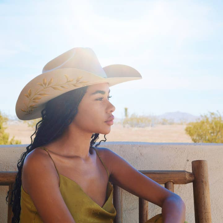 Wild as Heck - Wholesale Cowboy Hat - Women's - The Western Kingsley (cattleman, western, wool)