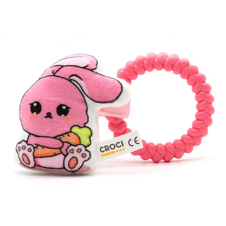 Baby Tails TPR Rubber Ring Toy for Puppies – Stimulates and Strengthens First Teeth for wholesale by Croci