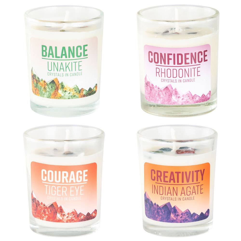 Benjamin International - Wholesale Jar/Filled Candle - Energy Stone Jar Candles1